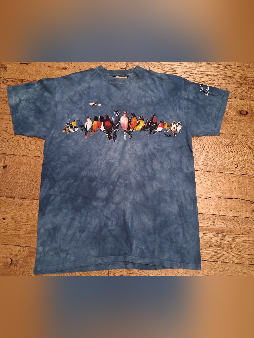 1999 Wendy Weigner Bird Spectrum Point Pelee National Park  T Shirt Men's Large.